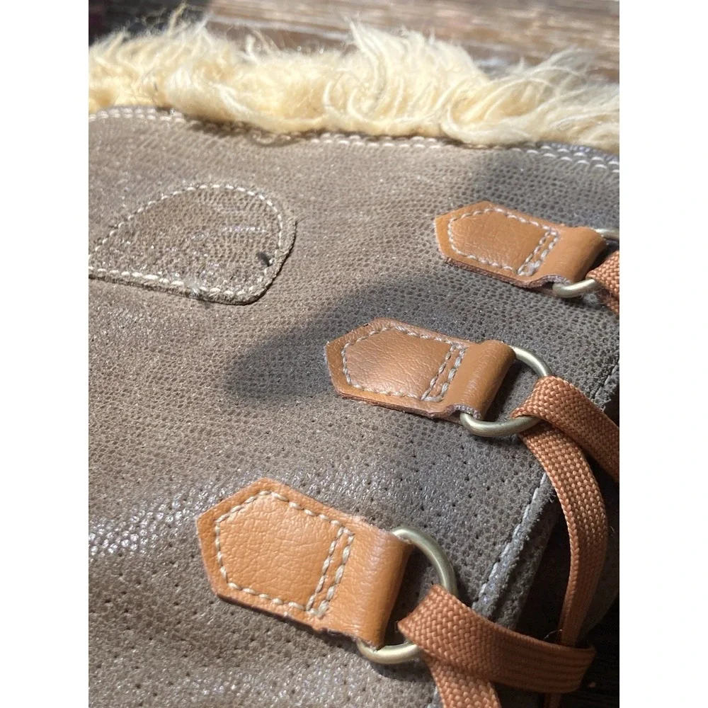 Sorel Womens Size 9 Joan Of Arctic Brown Tall Waterproof Winter Snow Boots